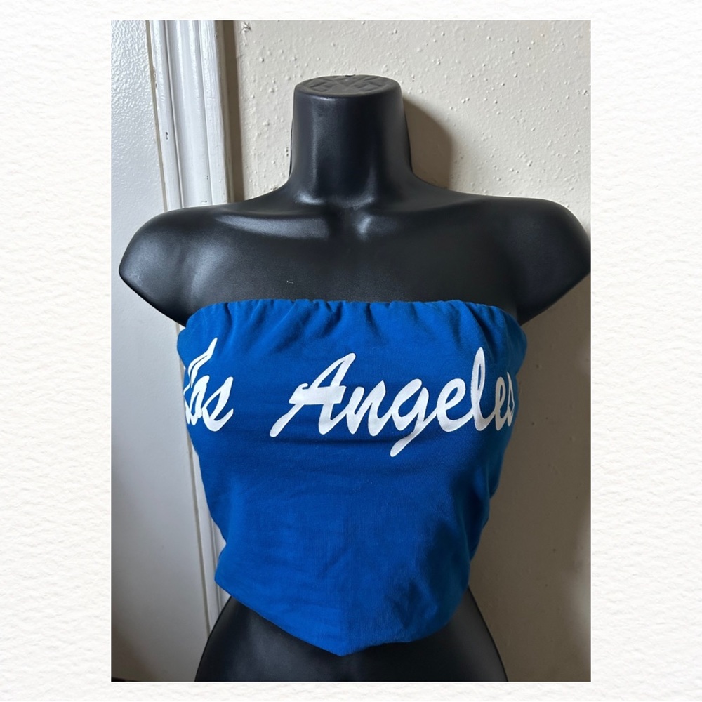 𝐋𝐀 cropped tube top
